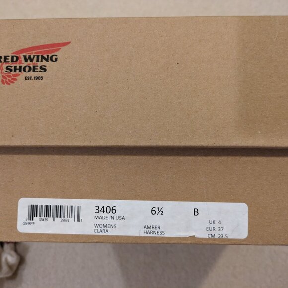 Red Wings Clara Amber Harness, 6.5B - Picture 12 of 12